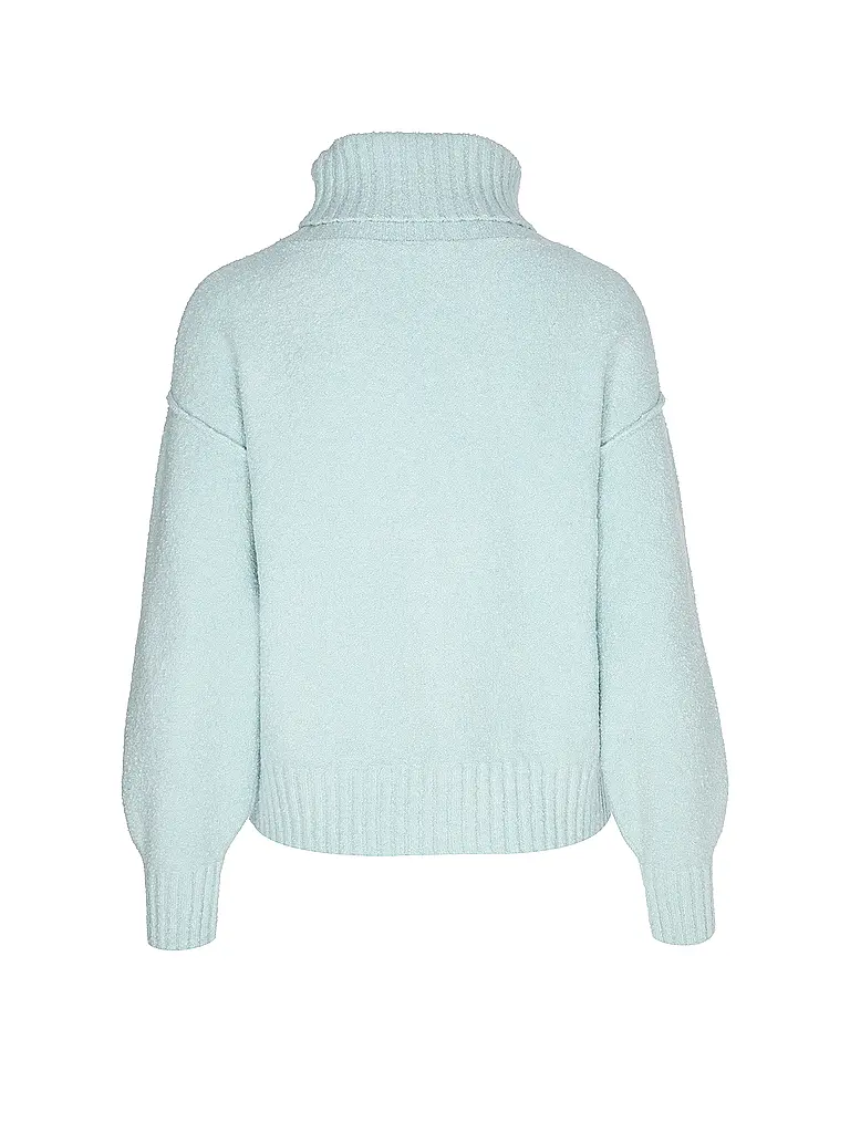 S.OLIVER | Pull à col roulé | Bleu clair