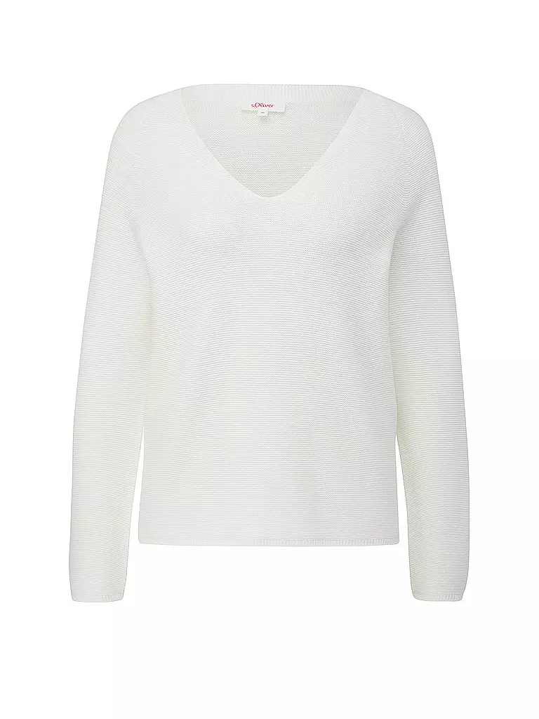 S.OLIVER | Pull-over | Blanc