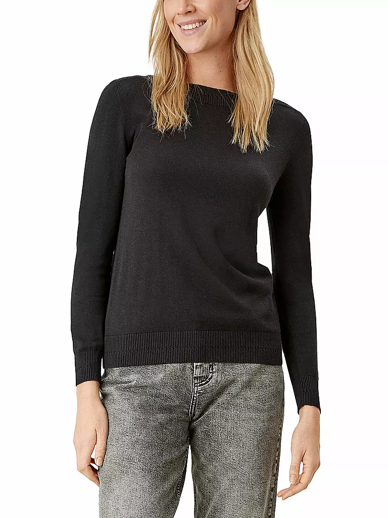 S.OLIVER | Pullover  | Noir