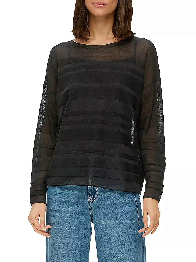 S.OLIVER | Pullover | Noir