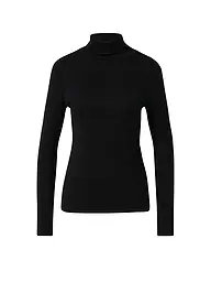 S.OLIVER | Pull à col roulé | Noir