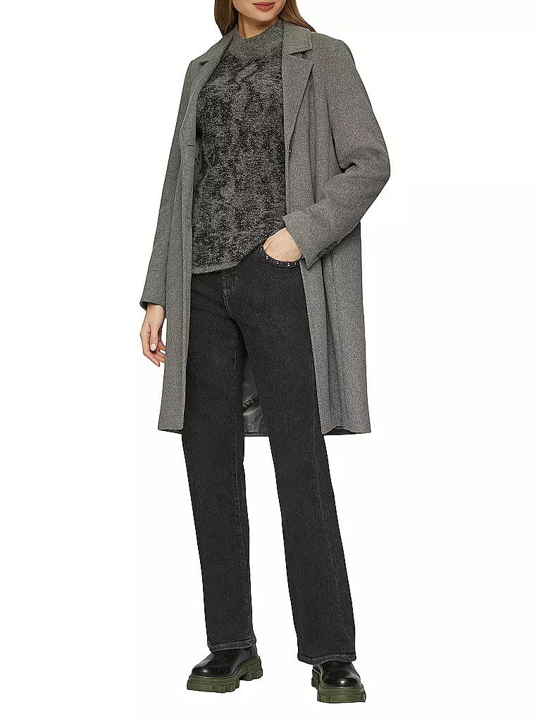 S.OLIVER | Rollkragenpullover | Noir