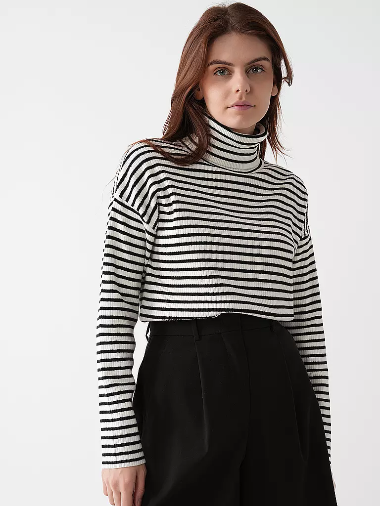 S.OLIVER | Rollkragenpullover | Noir