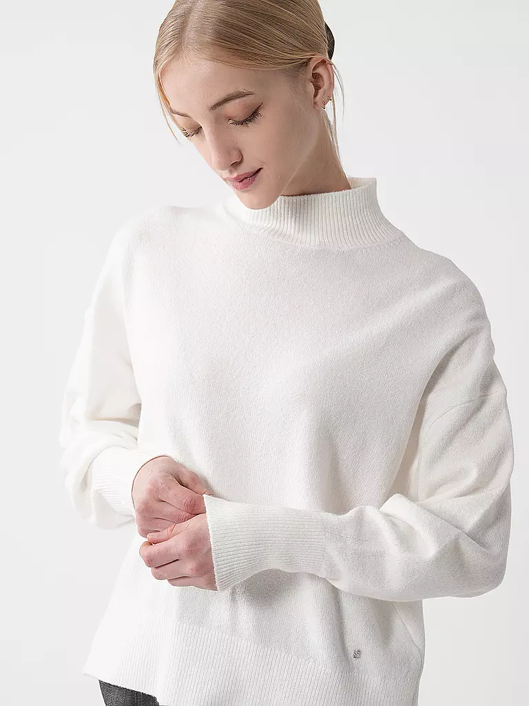 S.OLIVER | Rollkragenpullover | Blanc