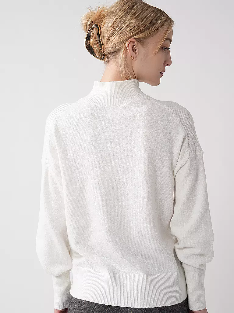 S.OLIVER | Rollkragenpullover | Blanc