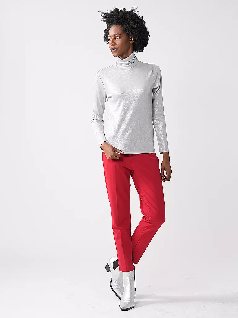 S.OLIVER | Rollkragenshirt  | Gris