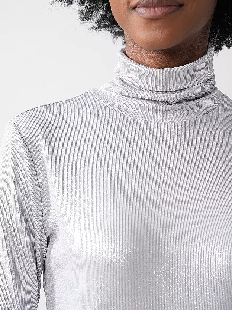 S.OLIVER | Rollkragenshirt  | Gris