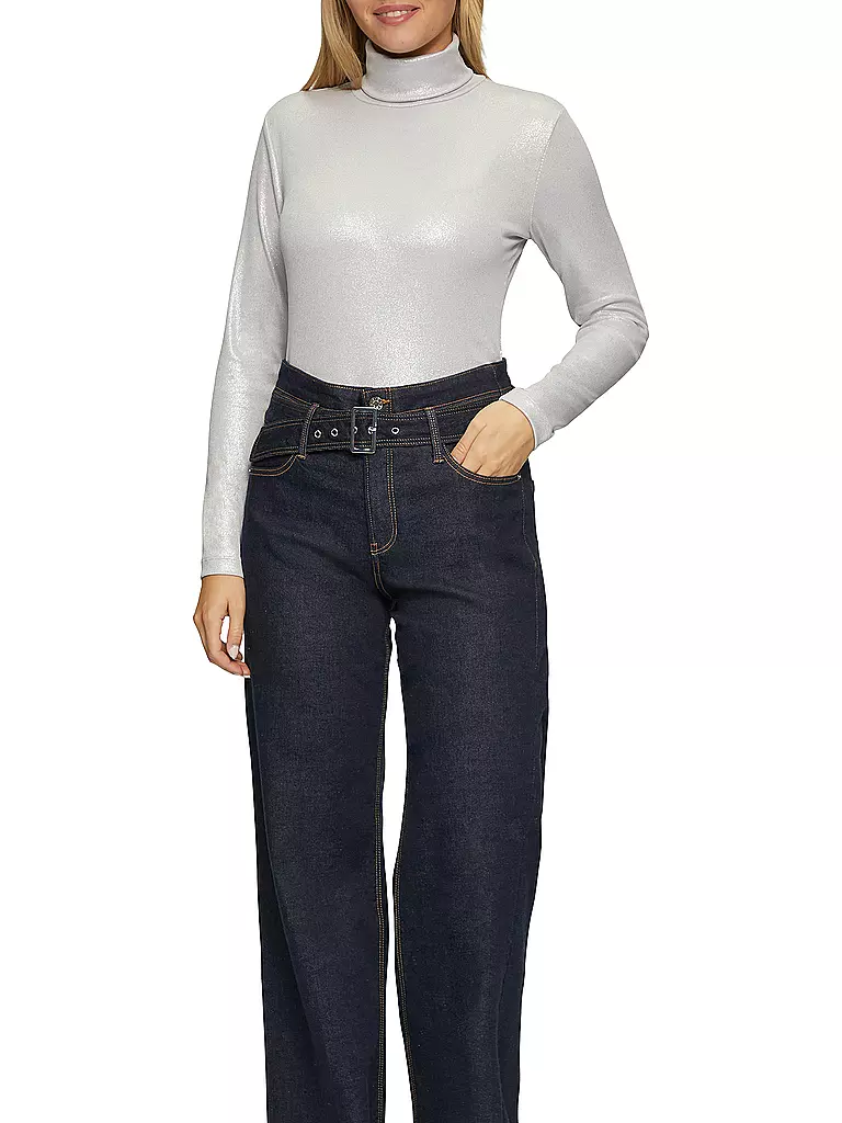 S.OLIVER | Rollkragenshirt  | Gris