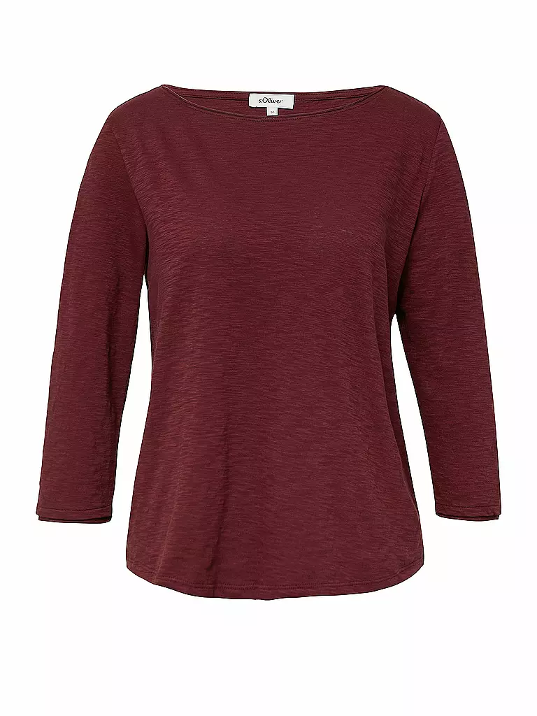 S.OLIVER | Shirt | Rouge foncé