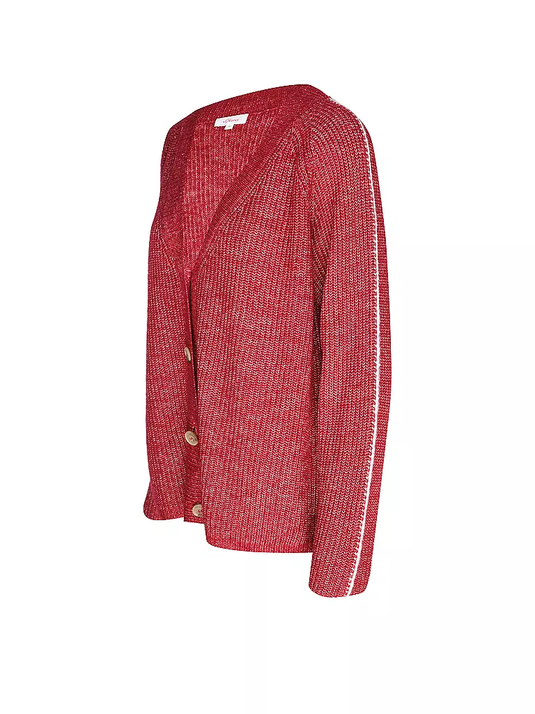 S.OLIVER | Strickjacke | Rouge