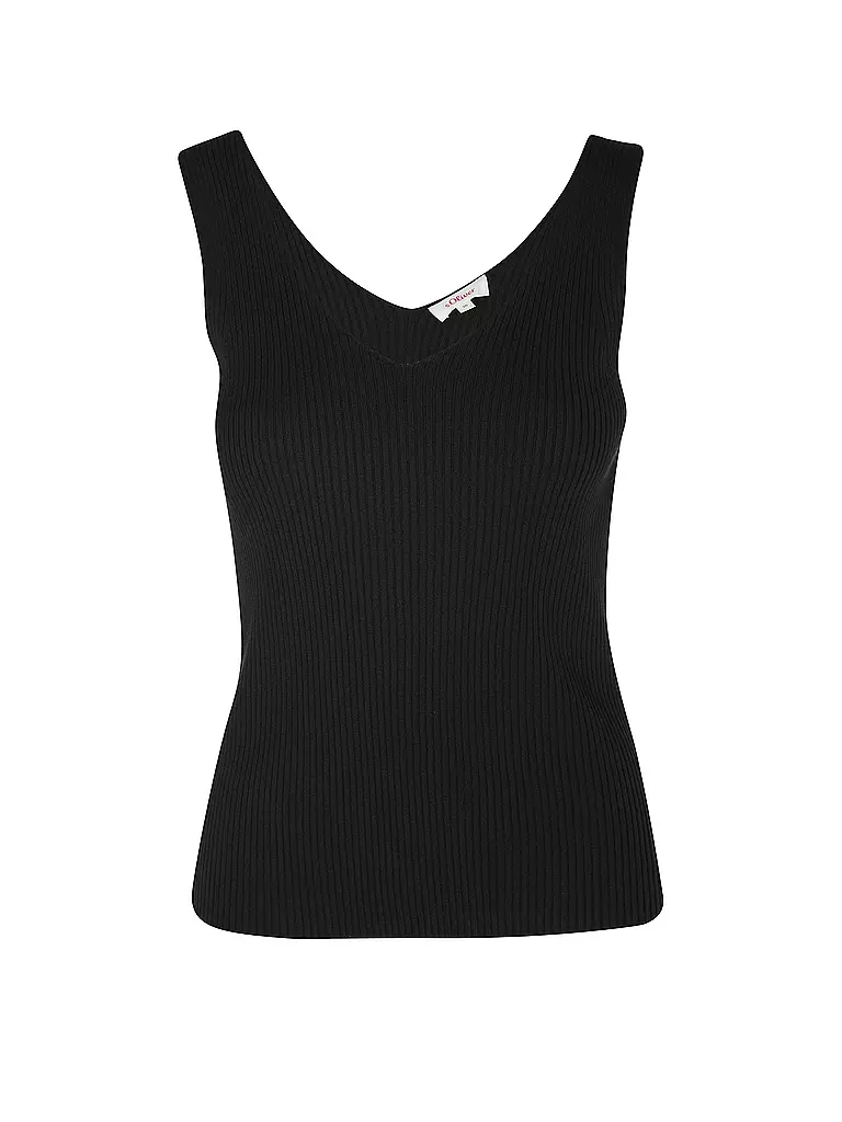 S.OLIVER | Stricktop  | Noir