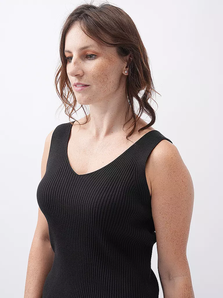 S.OLIVER | Stricktop  | Noir