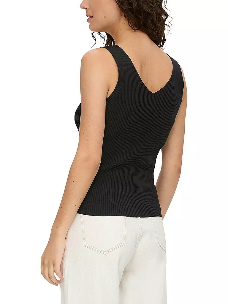 S.OLIVER | Stricktop  | Noir