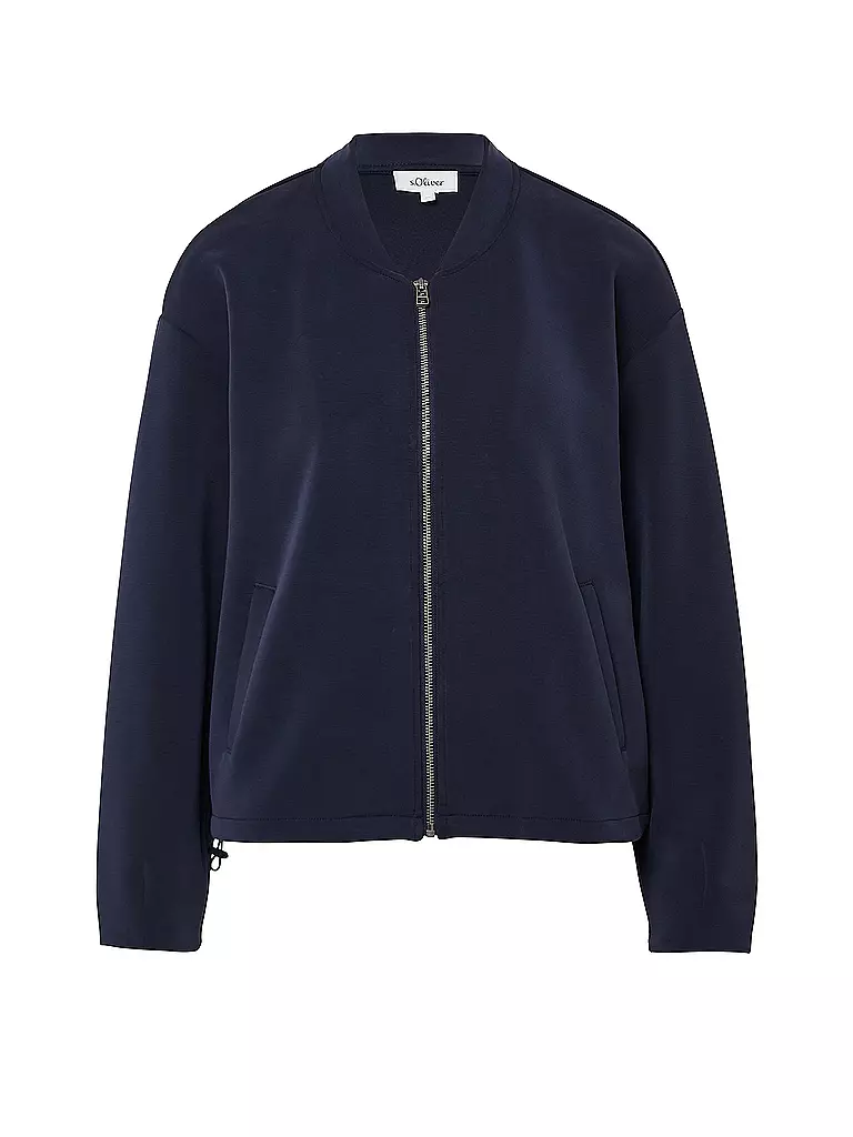 S.OLIVER | Sweatjacke | dunkelblau