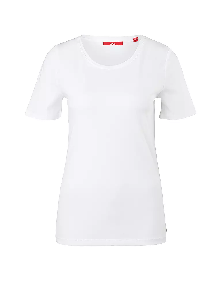 S.OLIVER | T-Shirt  | Blanc