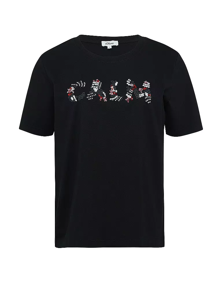 S.OLIVER | T-Shirt  | Noir
