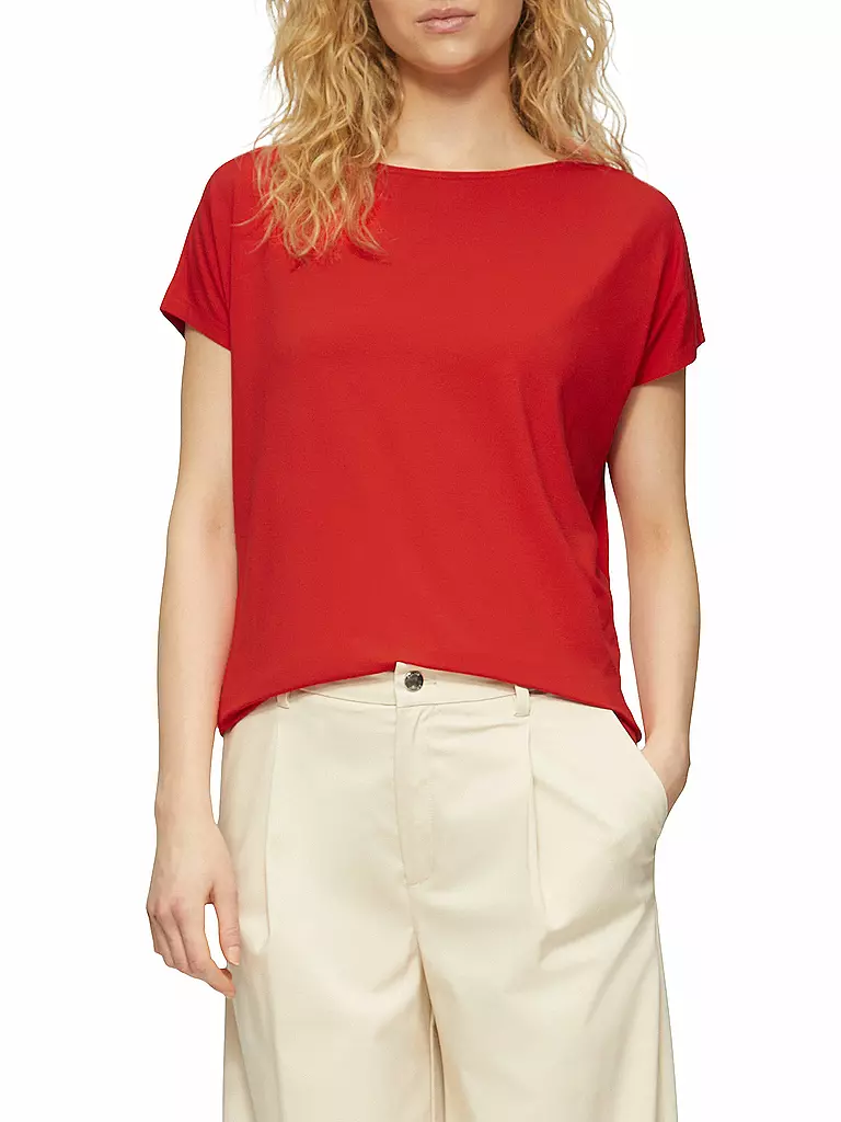 S.OLIVER | T-Shirt  | Rouge