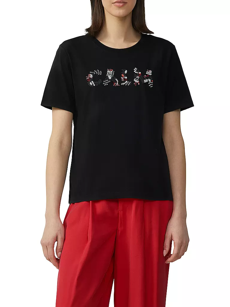 S.OLIVER | T-Shirt  | Noir