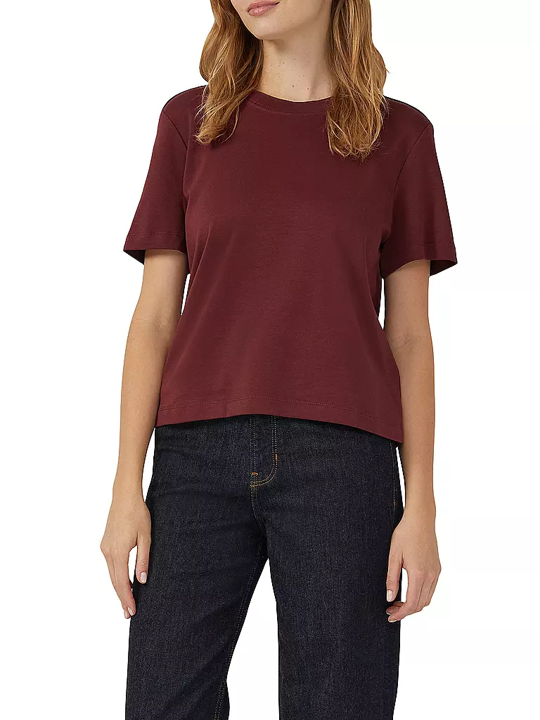 S.OLIVER | T-Shirt  | Rouge foncé