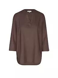 S.OLIVER | T-shirt blouse | Marron