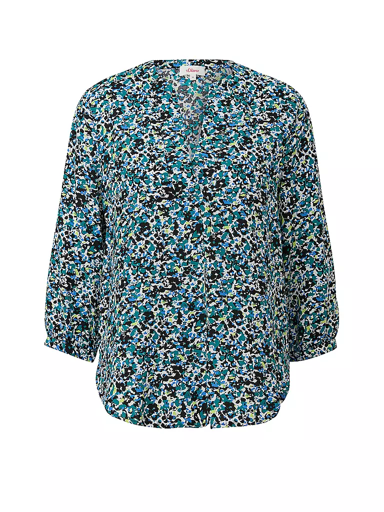 S.OLIVER | T-shirt blouse | Pétrole