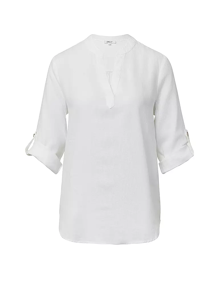 S.OLIVER | T-shirt blouse | Blanc