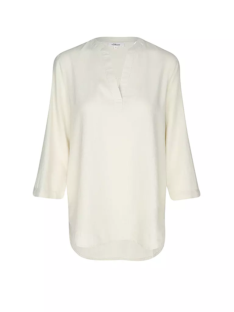S.OLIVER | T-shirt blouse | Crème