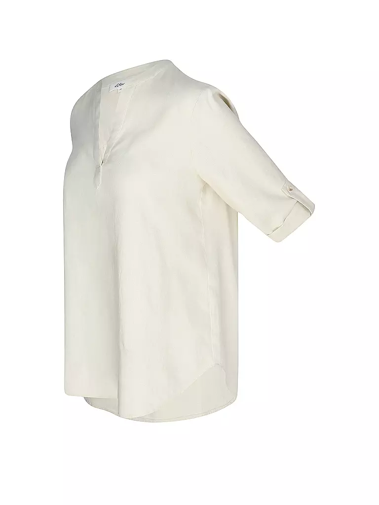S.OLIVER | T-shirt blouse | Crème