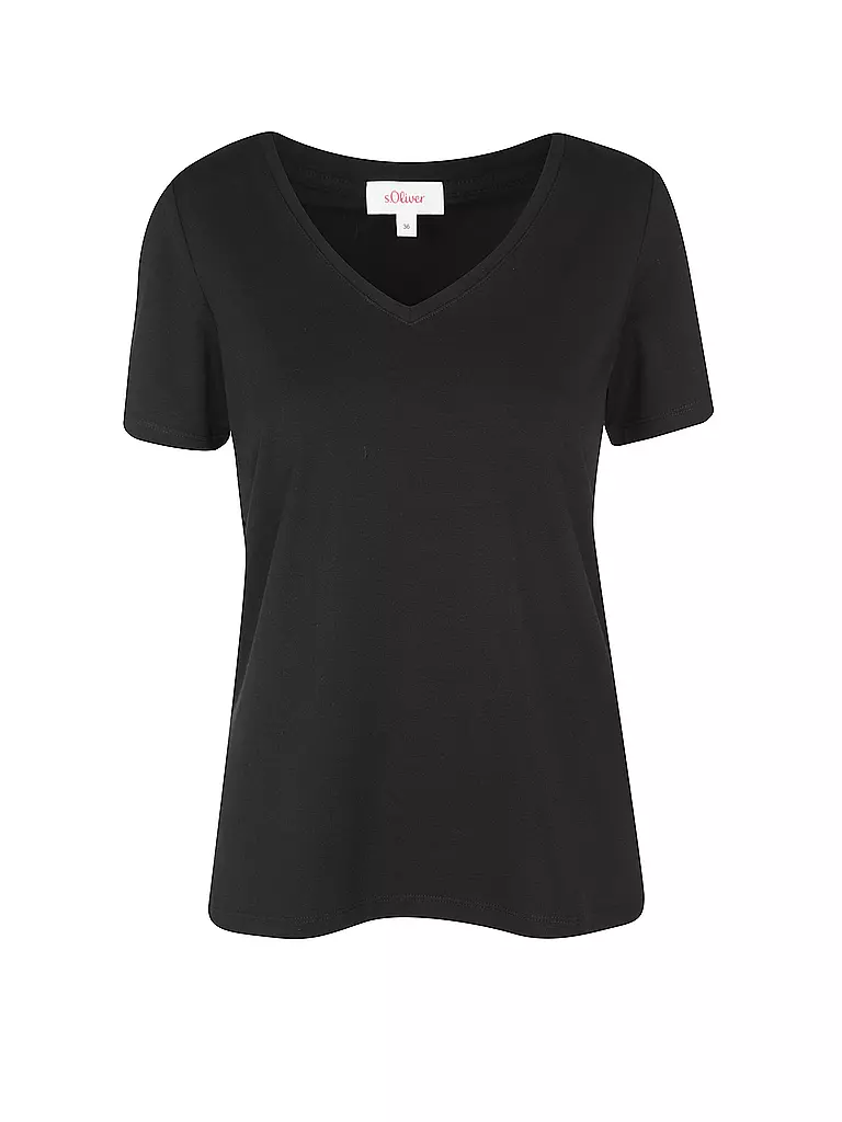 S.OLIVER | T-shirt | schwarz