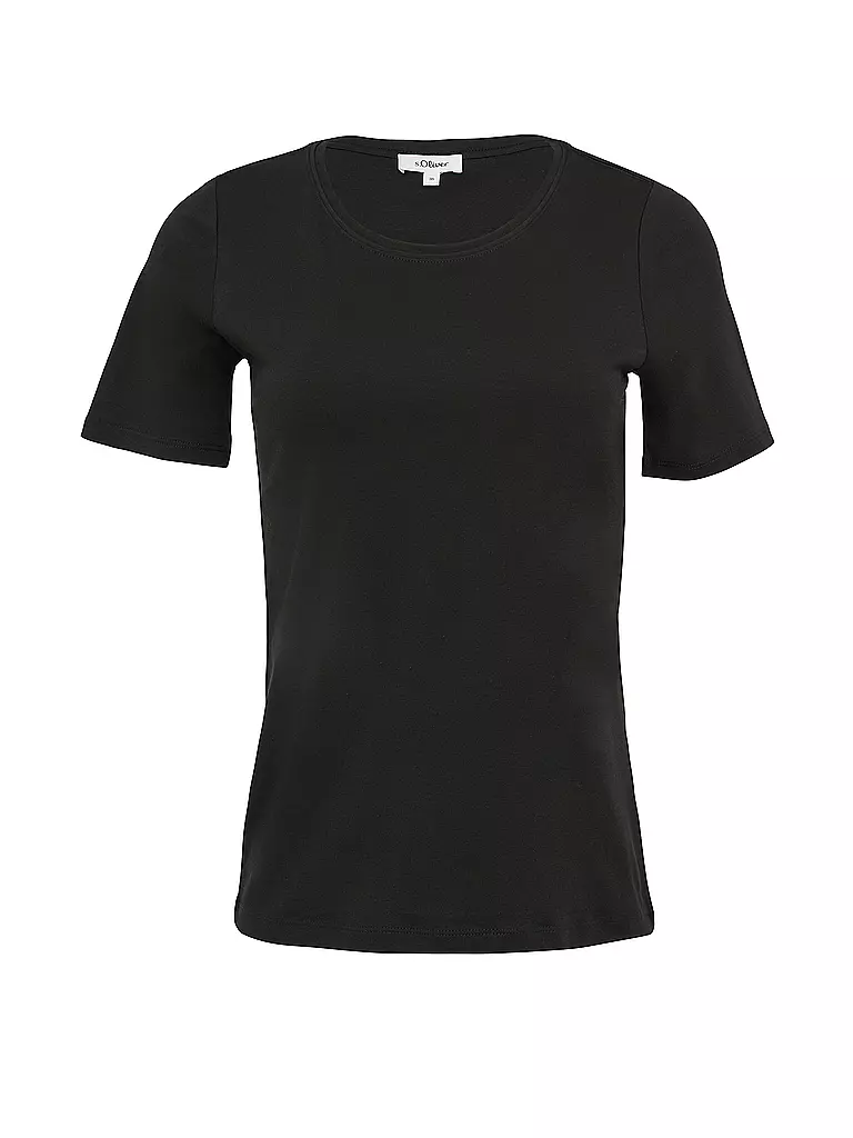 S.OLIVER | T-shirt | schwarz