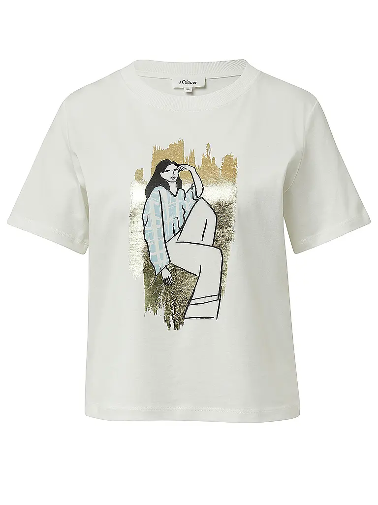 S.OLIVER | T-shirt | weiss