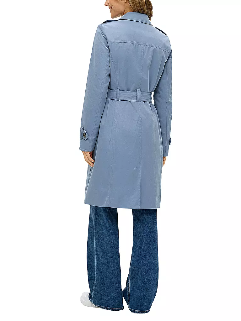 S.OLIVER | Trenchcoat | Bleu