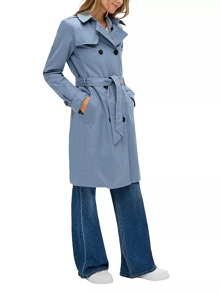 S.OLIVER | Trenchcoat | Bleu