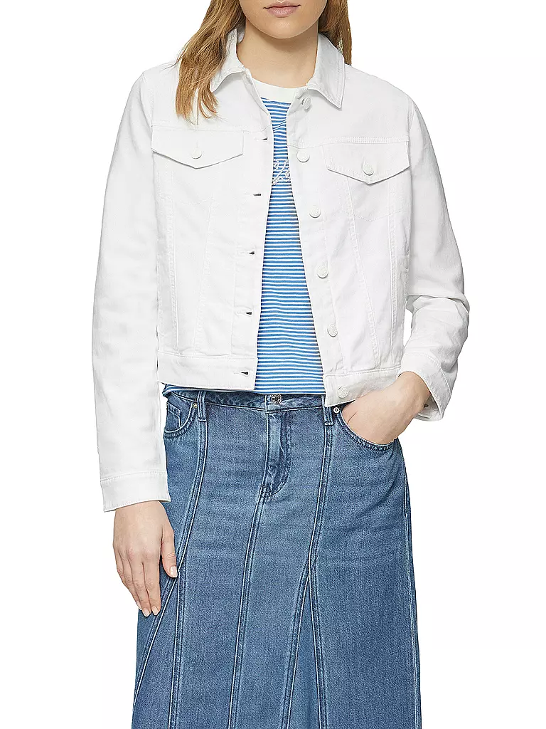 S.OLIVER | Veste en jean | weiss
