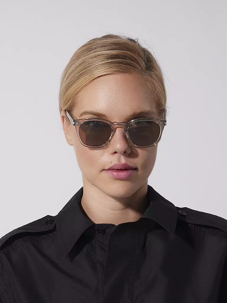 SAINT LAURENT | Lunettes de soleil SL28 METAL | Beige