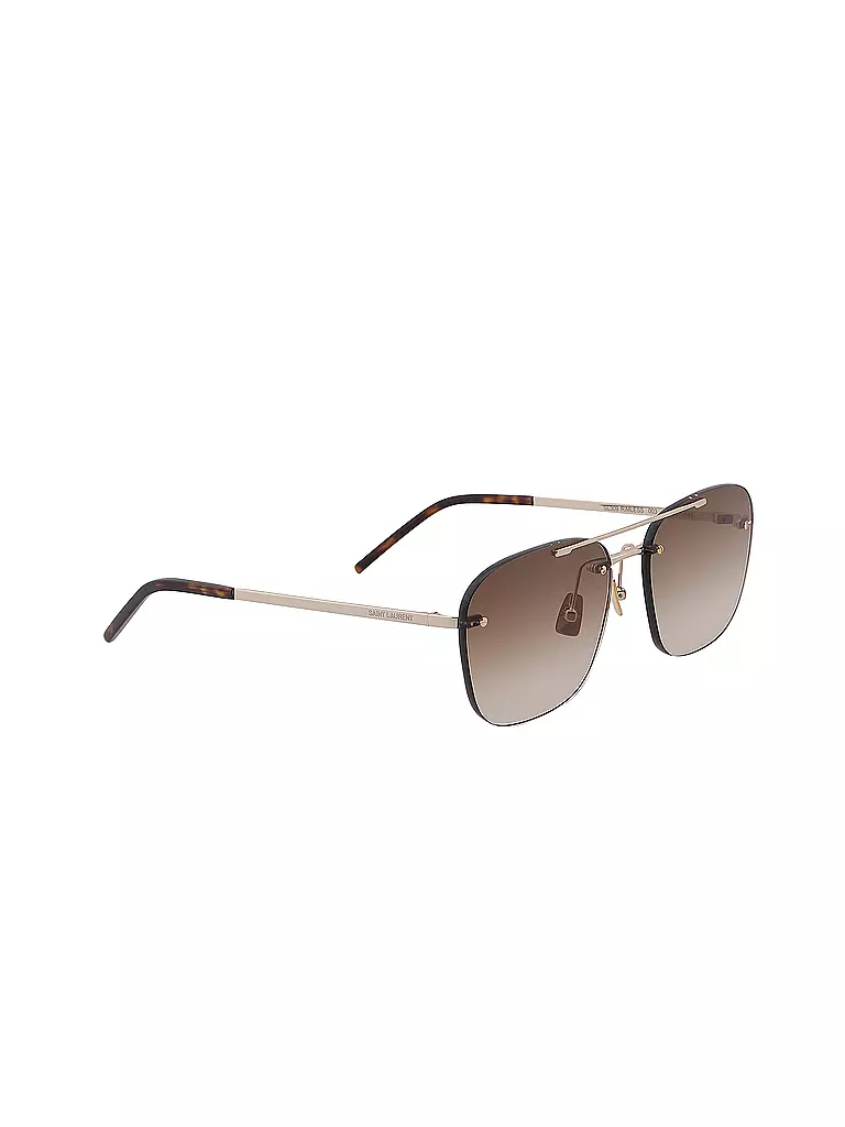 SAINT LAURENT | Lunettes de soleil SL309 RIMLESS | Or