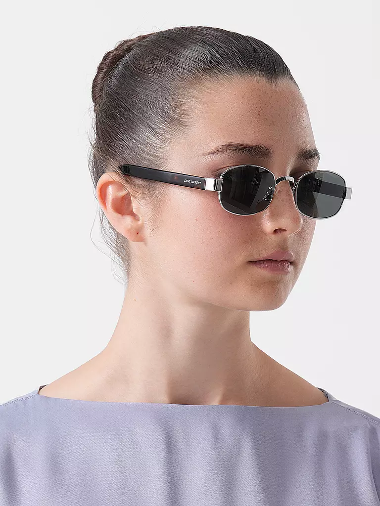 SAINT LAURENT | Lunettes de soleil SL706 | Argent