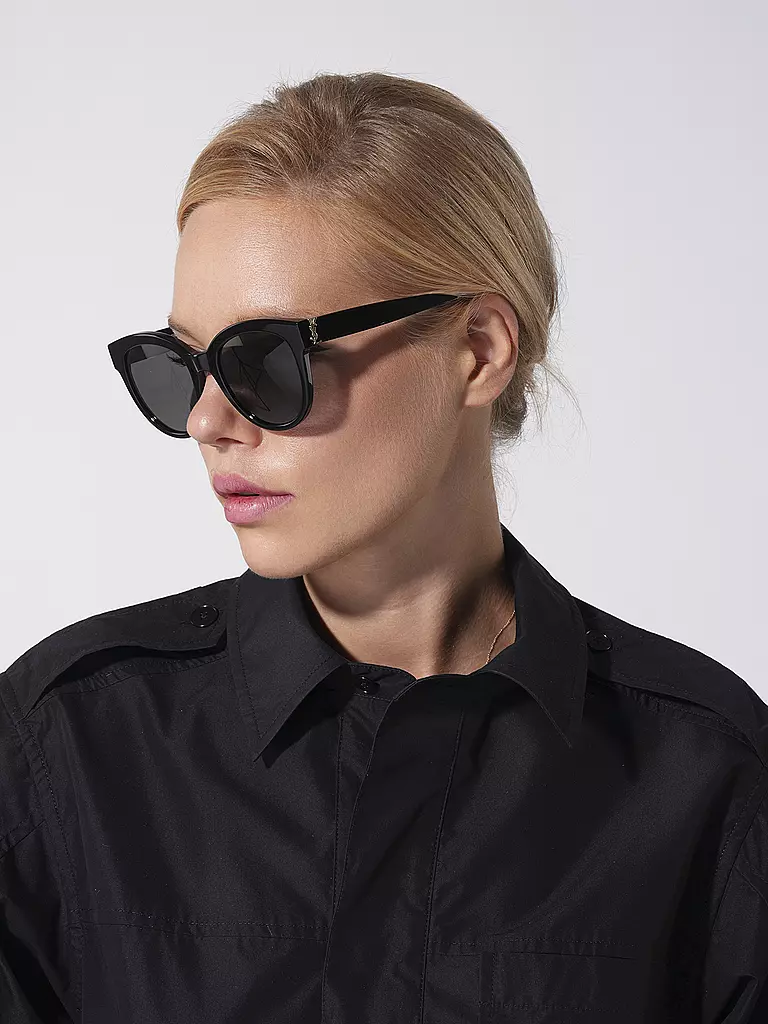 SAINT LAURENT | Lunettes de soleil SLM29 | Noir