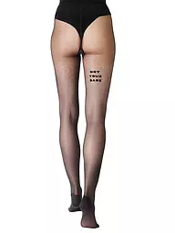 SAINT SASS | Strumpfhose NOT YOUR BABE 40 schwarz | Noir