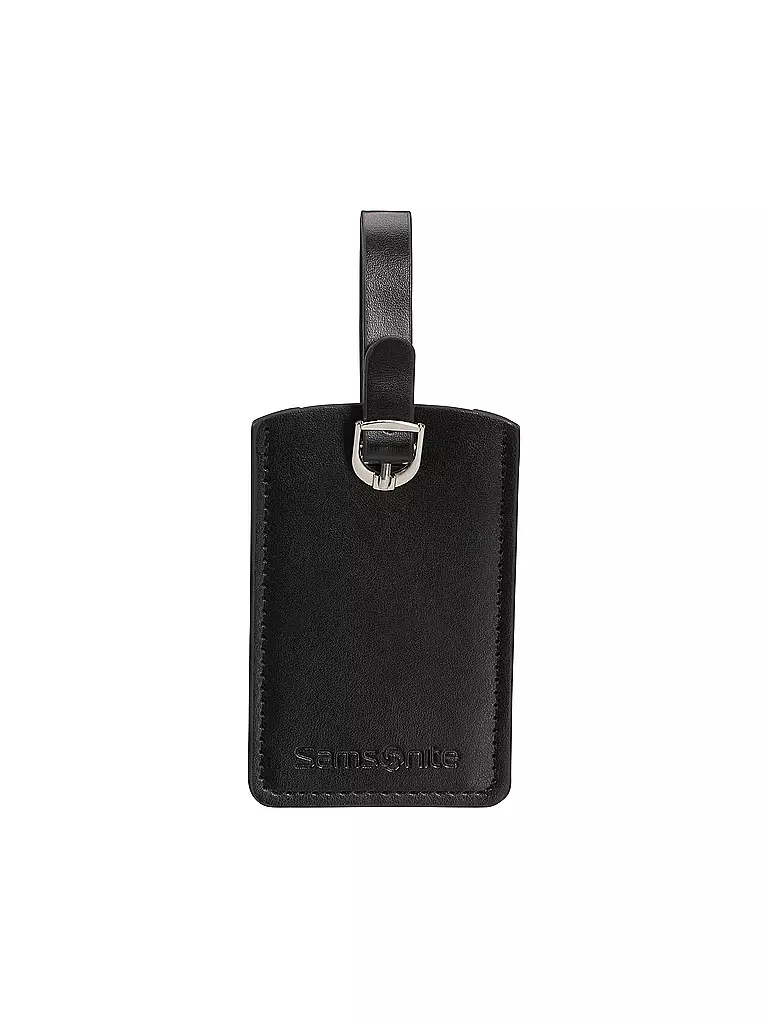 SAMSONITE | Étiquette de bagage, lot de 2, noir | Noir