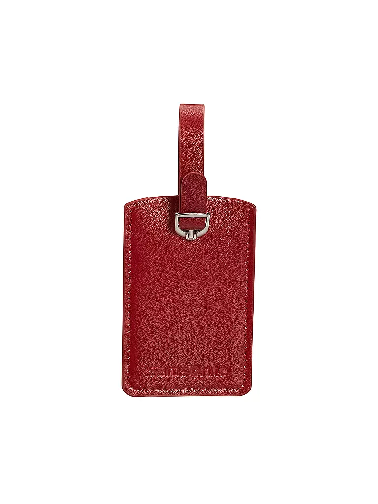SAMSONITE | Étiquette de bagage, lot de 2, rouge | Rouge