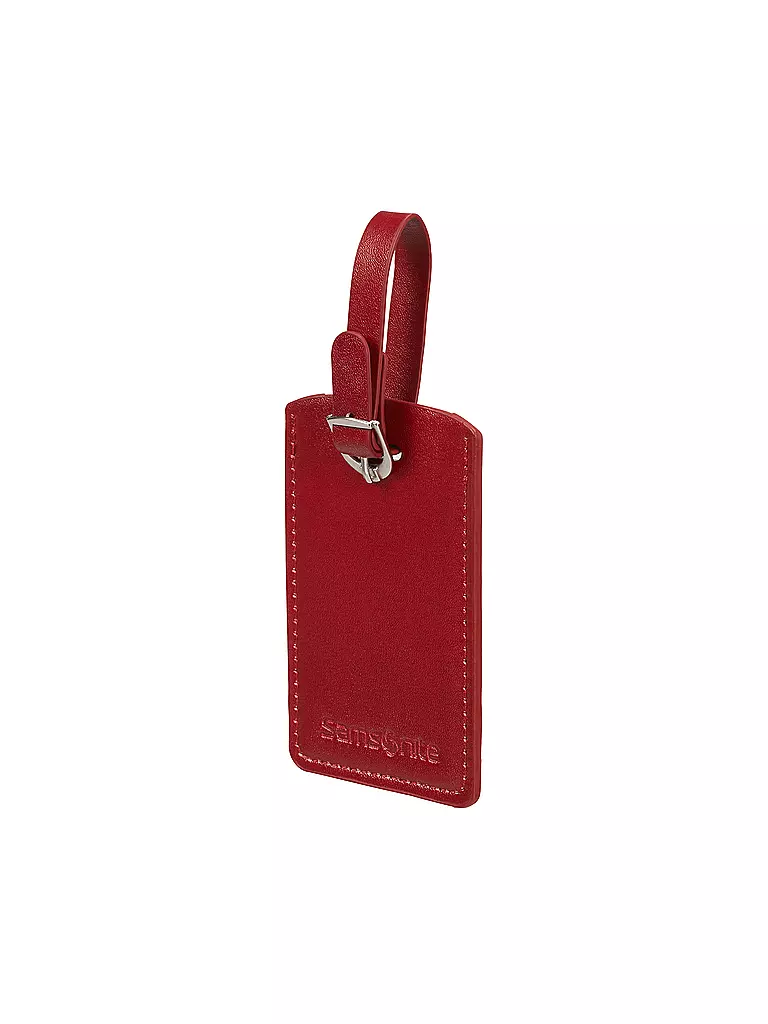SAMSONITE | Étiquette de bagage, lot de 2, rouge |