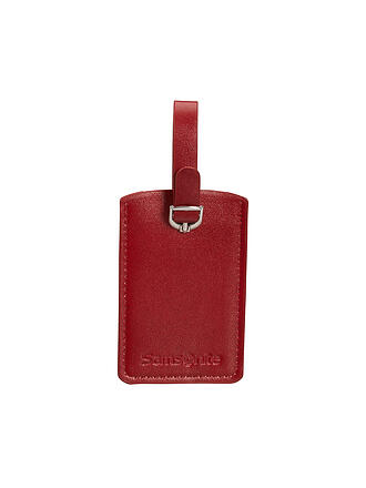 SAMSONITE | Étiquette de bagage, lot de 2, rouge