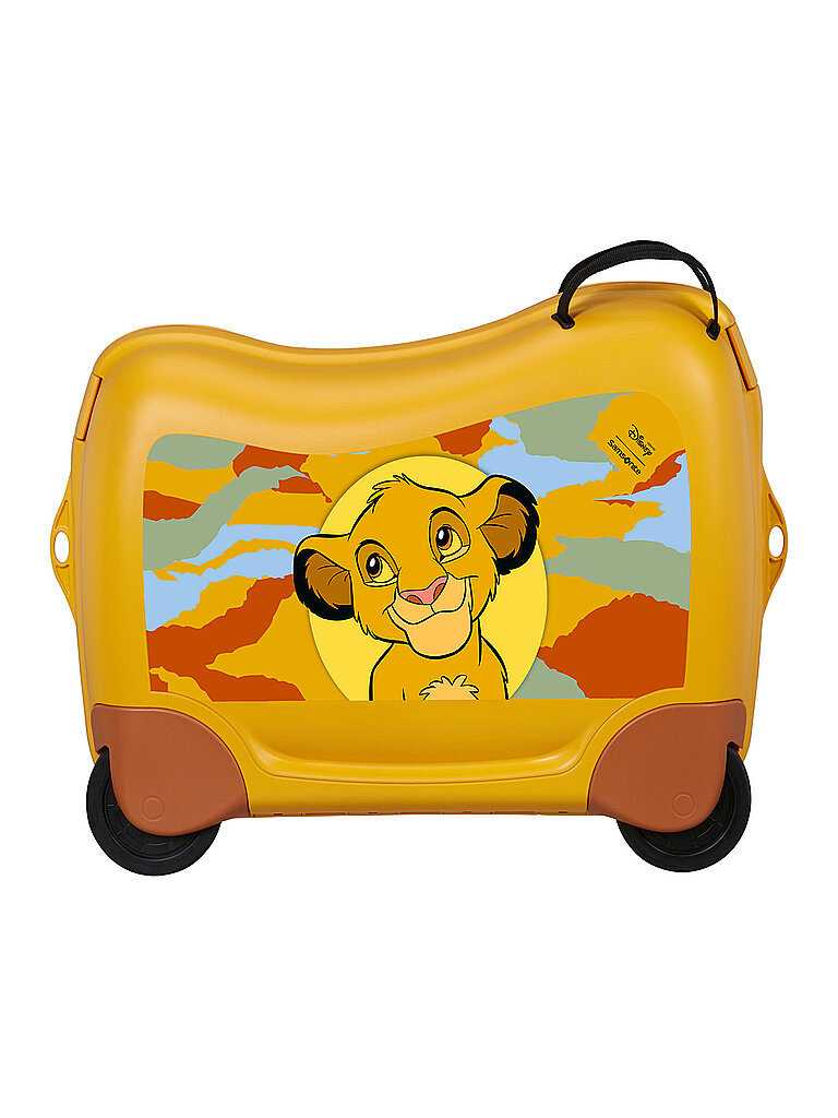 Trolley pour enfants à quatre roues DREAM2GO Simba jaune
