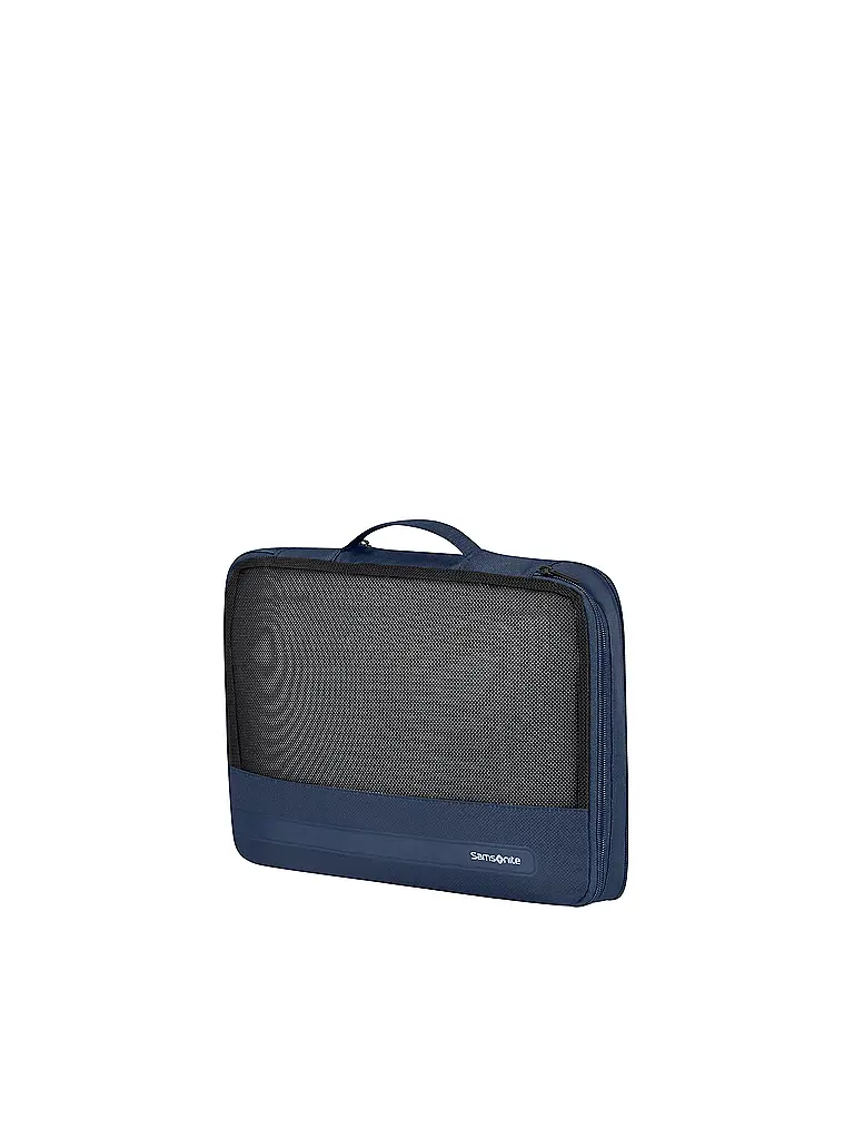 SAMSONITE | Accessoires de voyage, lot de 3 cubes de rangement TA REVOLUTION bleu nuit | Bleu