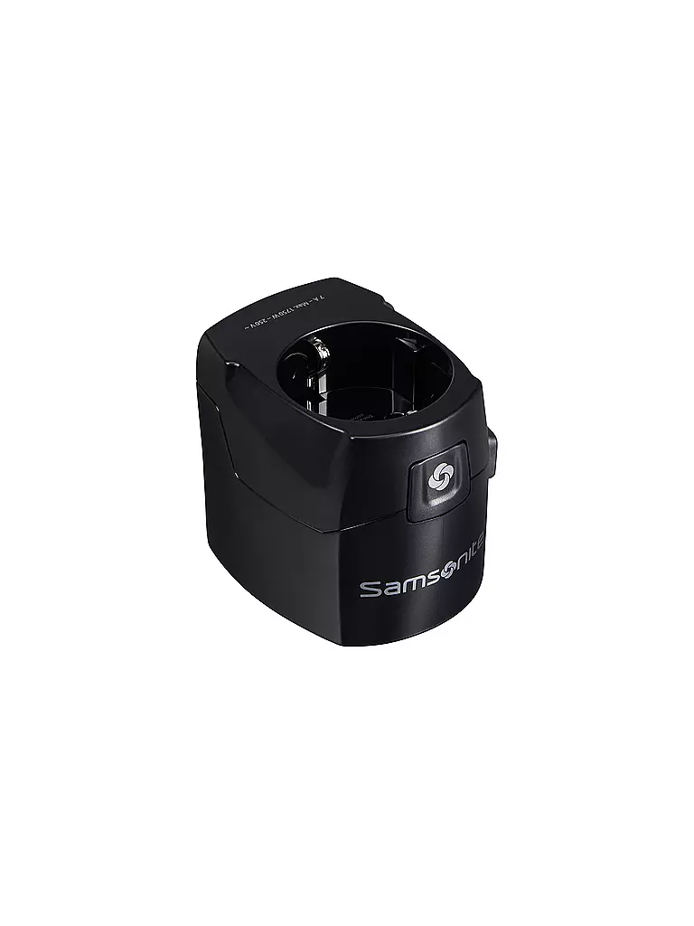 SAMSONITE | Adaptateur universel 3 broches | Noir