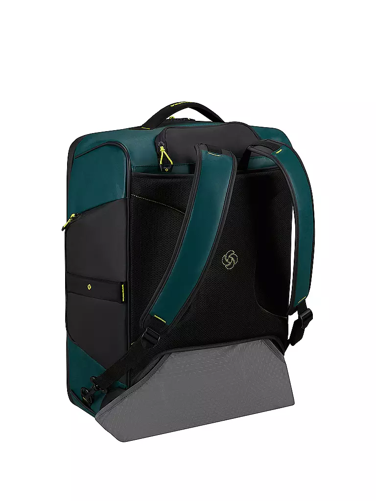 SAMSONITE | Nom du produit: Trolley ECODRIVER DUFFEL BACKPACK 55cm Dark Teal/Lime | Pétrole