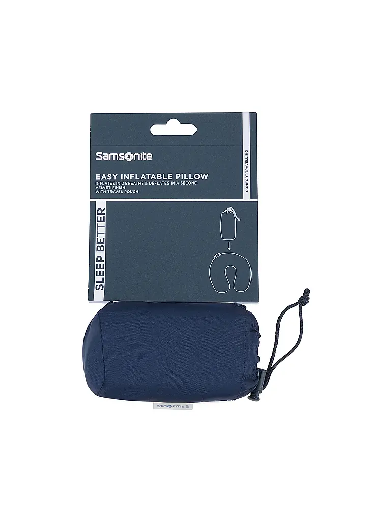 SAMSONITE | Oreiller de voyage TA REVOLUTION bleu nuit | 