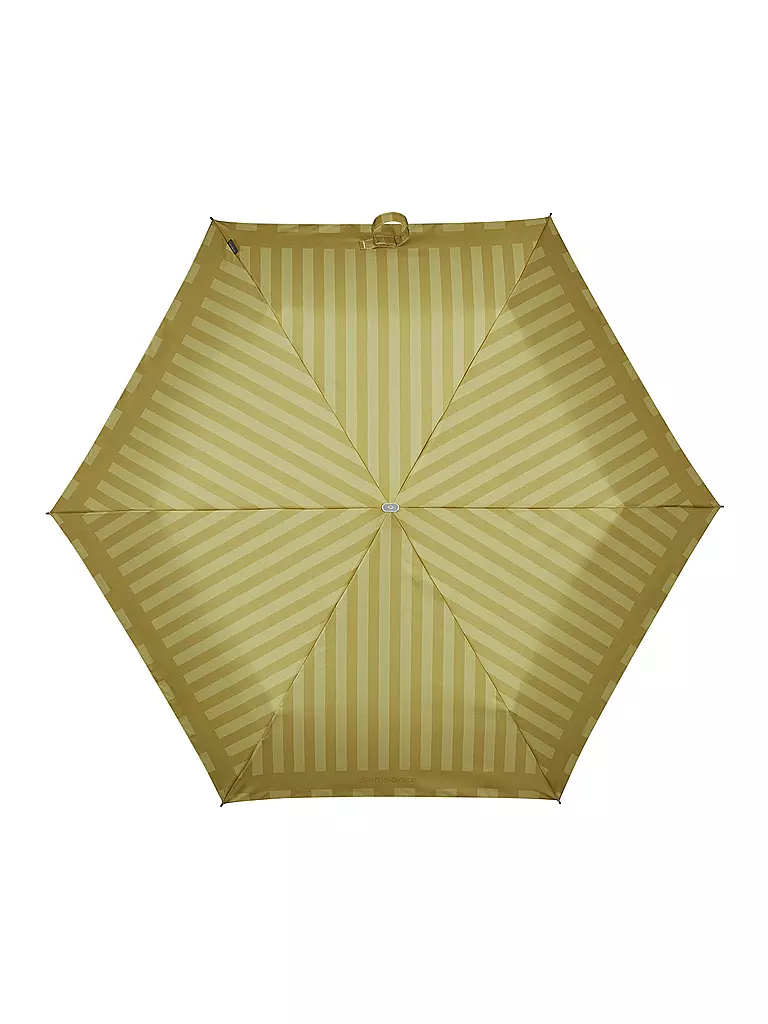 SAMSONITE | Parapluie - Parapluie de poche Alu Drop S jaune moutarde | Vert clair