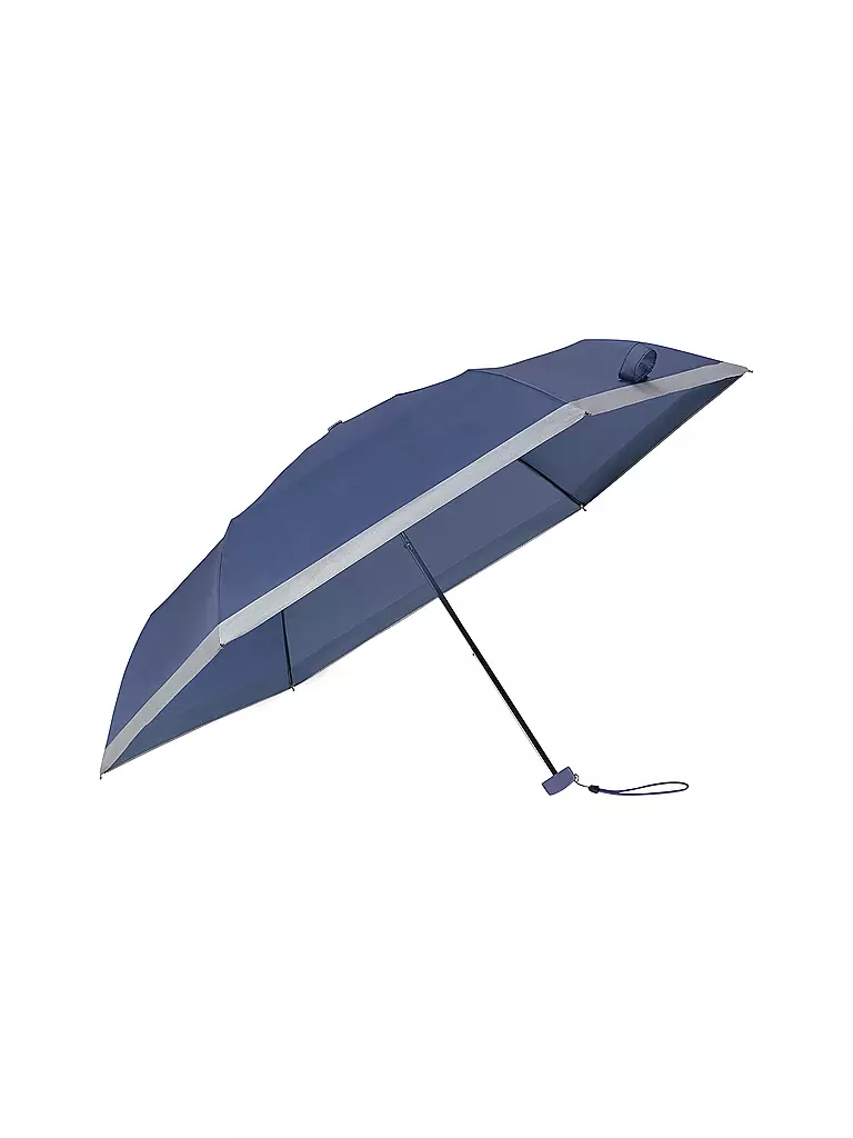 SAMSONITE | Parapluie de poche RAIN PRO MANUAL FLAT bleu tempête | Bleu